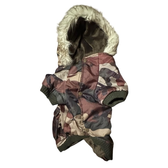 Other - Camouflage Hoodie Dog‎ Jacket